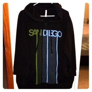 Zip up hoodie